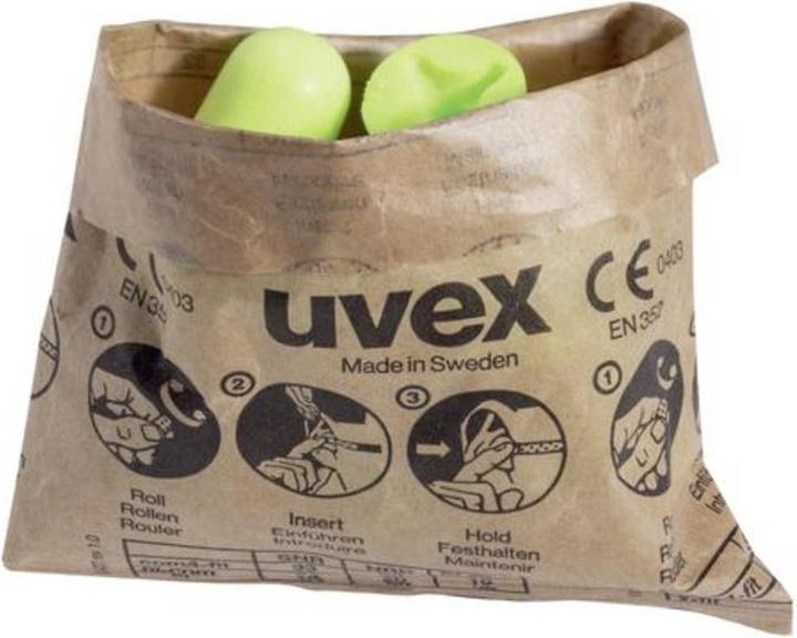 Produktbild Uvex Safety Gehörschutzstöpsel x fit, grün, SNR 37 dB, Grösse M (100 x)