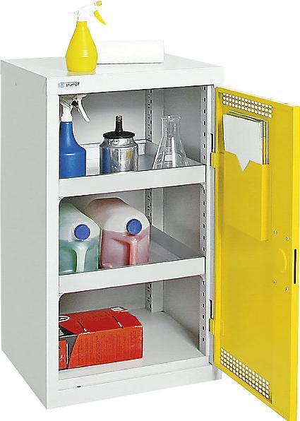 Produktbild kaiserkraft Umweltschrank, Türen gelocht (50 cm, 90 cm)