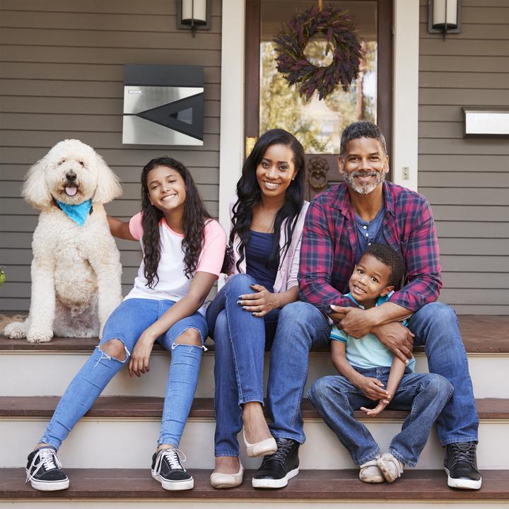 Actual product image Relaxdays Mailbox