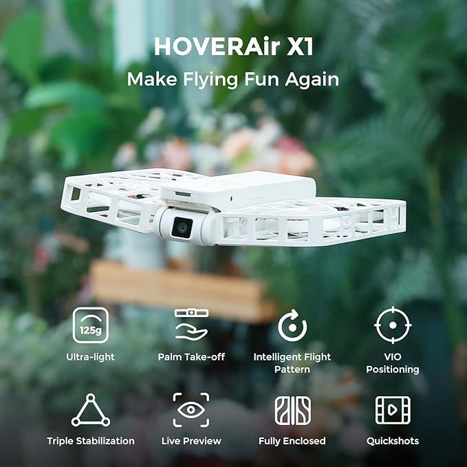 Productafbeelding HoverAir X1 extra batterij BLA (Batterij drone, HOVERAir X1)