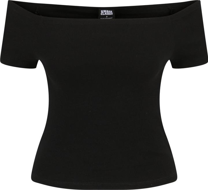Produktbild Urban Classics Ladies Off Shoulder Rib Tee 2-Pack (XL)