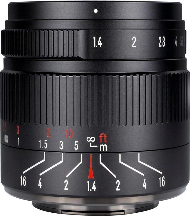 Actual product image 7artisans Fixed focal length 55mm F/1.4 Mark II - Canon RF (Canon RF, APS-C / DX)