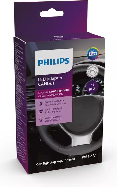 Actual product image Philips Accessories for LED upgrade 18956X2 CANbus adapters