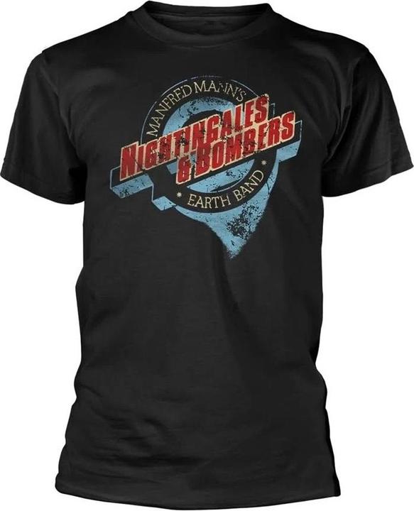 Actual product image Universal Textiles Manfred Mann's Earth Band Nightingales & Bombers TShirt (S)