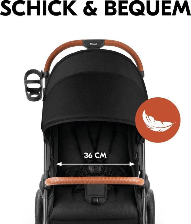 Produktbild Hauck Buggys & Sportwagen Buggy & Sportwagen UpTown Black inkl. 3in1