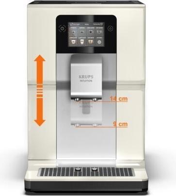 Productafbeelding Krups Intution Preference EA872A10 Koffiezetapparaat Halfautomatische Espressomachine 3 l