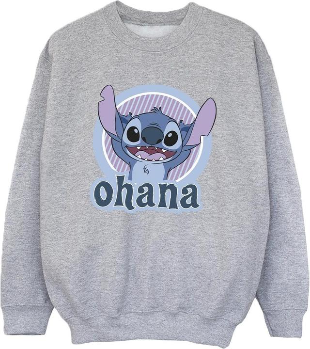 Produktbild Disney Lilo And Stitch Ohana Circle Sweatshirt Jungen (152, 158)