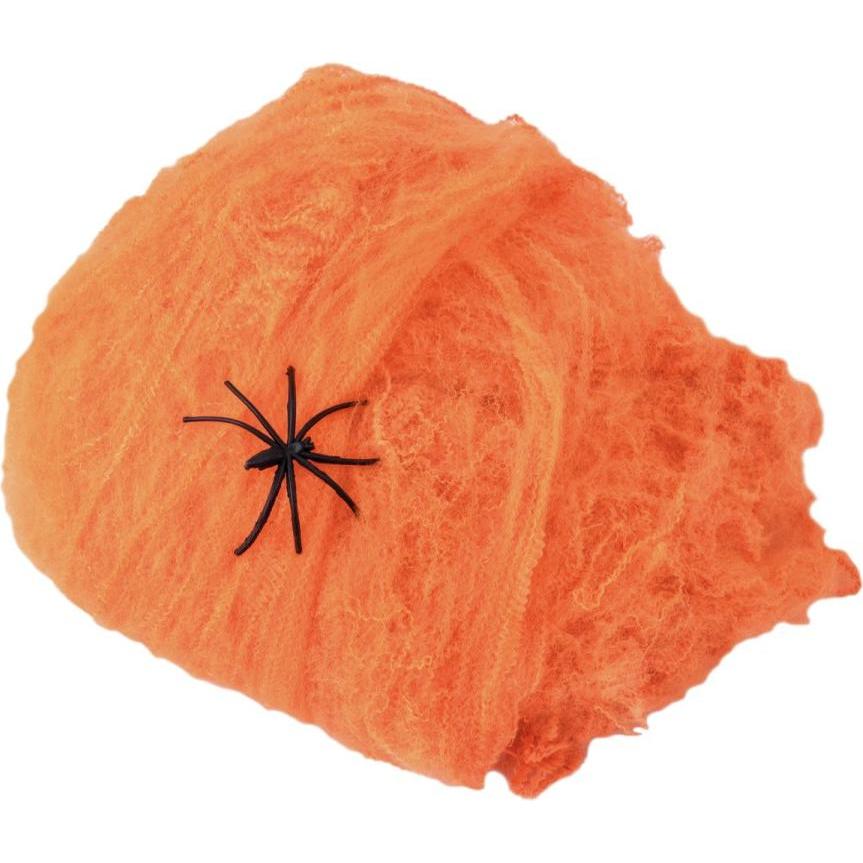Europalms Halloween Spinnennetz orange 50g