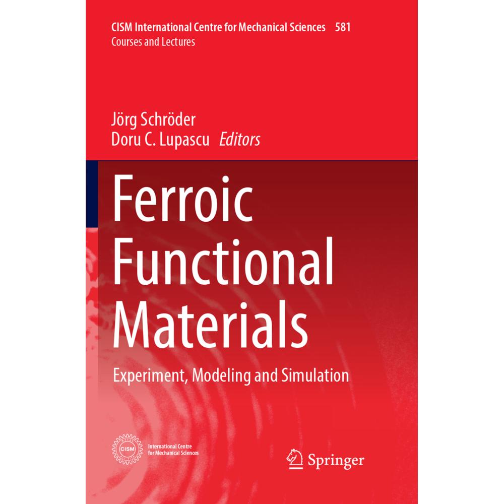 Ferroic Functional Materials, Fachbücher von Jörg Schröder, Doru C. Lupascu
