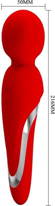 Actual product image Pretty Love Walter Vibrator Rod Red