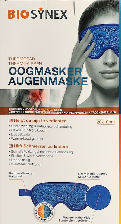 Actual product image Biosynex Kalt Warm Kompresse Augenmaske (1 x, 451 ml, 187 g)