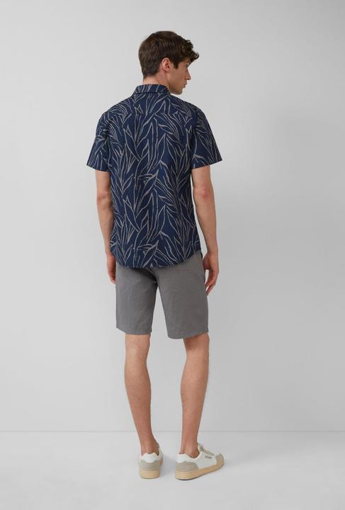 Immagine prodotto s.Oliver Hemd Slim Fit: Gemustertes Kurzarmhemd mit Kentkragen (M)