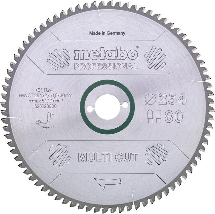 Produktbild Metabo Hartmetall-Kreissägeblatt