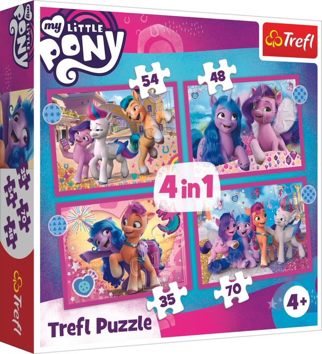 Trefl 4 in 1 Puzzle? Fireman Sam (54 pieces)