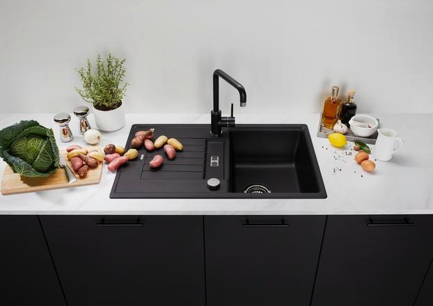 Actual product image Blanco Zia 45 S (Top-mounted sink, 78 cm, 50 cm)
