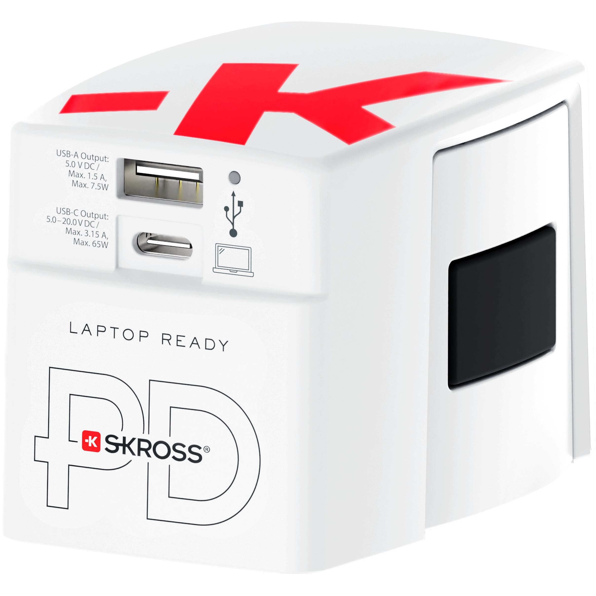 Skross, Adattatore da viaggio, World USB Charger AC65PD