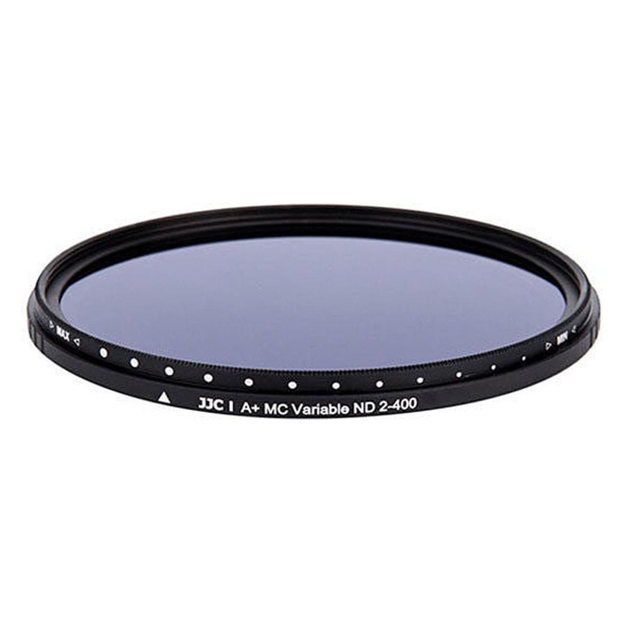 Jjc F NDV58 Variable Nd Filter (ND2 400) (58 mm, Nd- / Graufilter), Objektivfilter