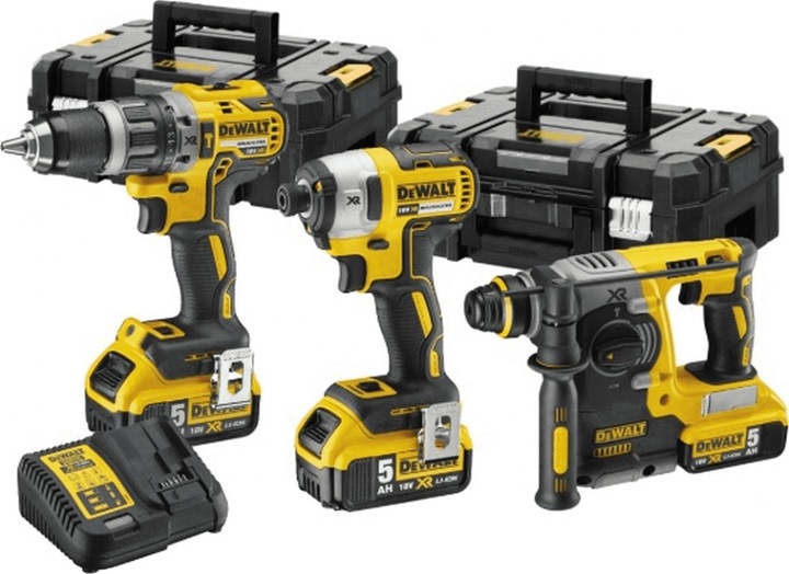 Actual product image DeWalt Combo Set DCK368P3T-QW (Rechargeable battery operated)