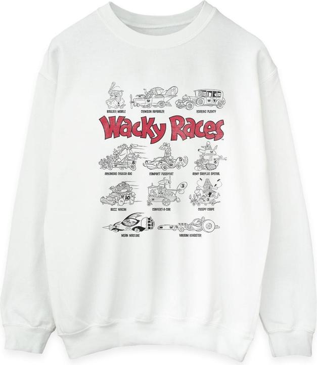 Actual product image Universal Textiles Mens Car Lineup Sweatshirt (XL)