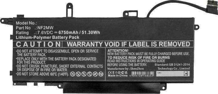 Produktbild AGI Akku kompatibel mit Dell Latitude 7410 2-in-1 (6850 mAh)