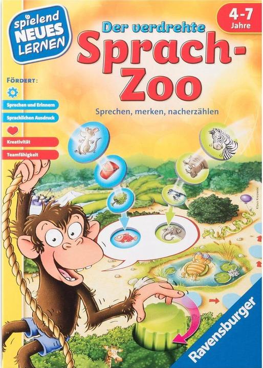 Actual product image Ravensburger The twisted language zoo (German, 4 - 5 years)