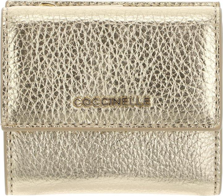 Actual product image Coccinelle Metallic Soft Wallet Grained Leather