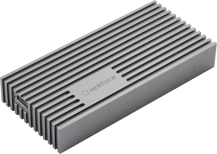 Actual product image Renkforce RF-5596326 M.2 hard drive enclosure M.2 2280 USB 4 (M.2 2280)