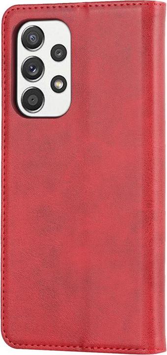 Produktbild Cover-Discount Galaxy A33 5G - Stand Flip Case Hülle rot (Samsung Galaxy A33 5G)