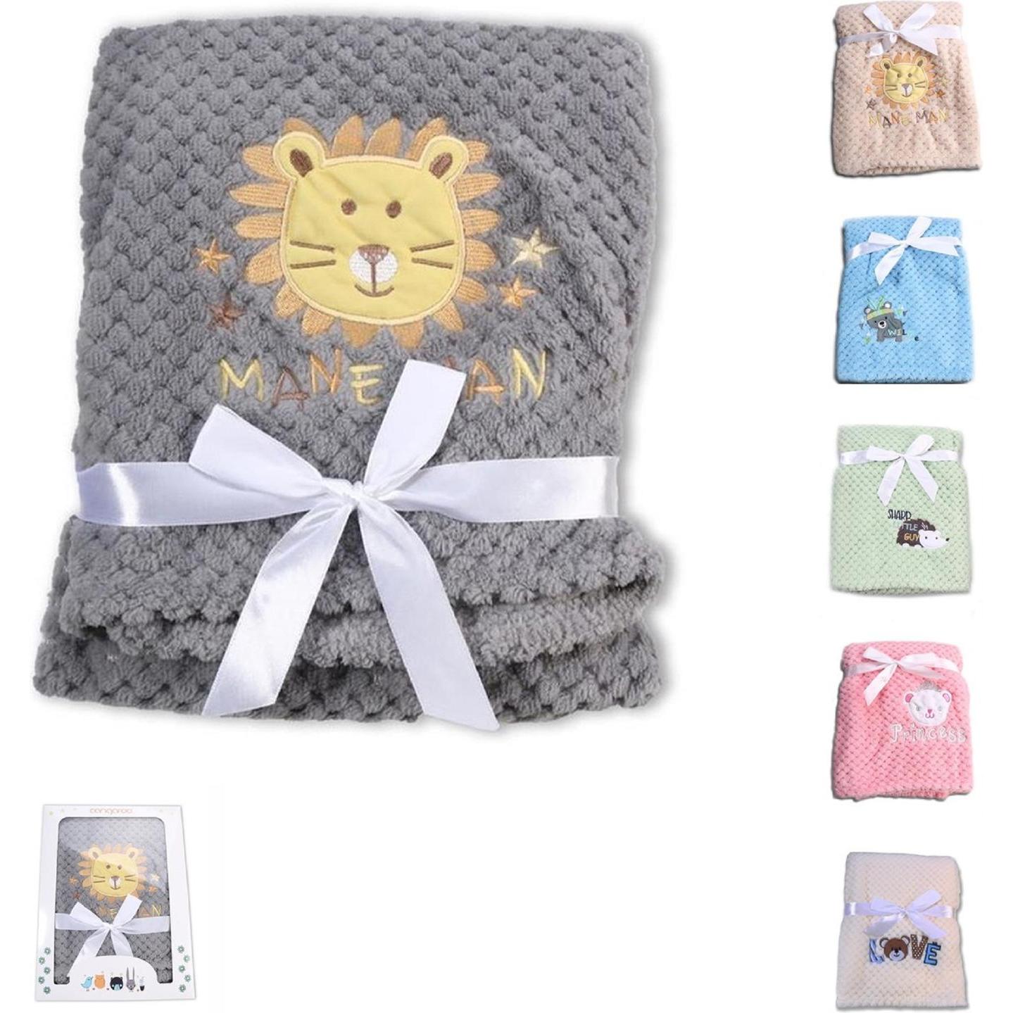 Cangaroo, Babydecke, Fleece-Babydecke Freya 80x110cm (80 x 110 cm)