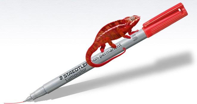 Produktbild Staedtler Lumocolor non-permanent (Rot, 0.40 mm, 1 x)