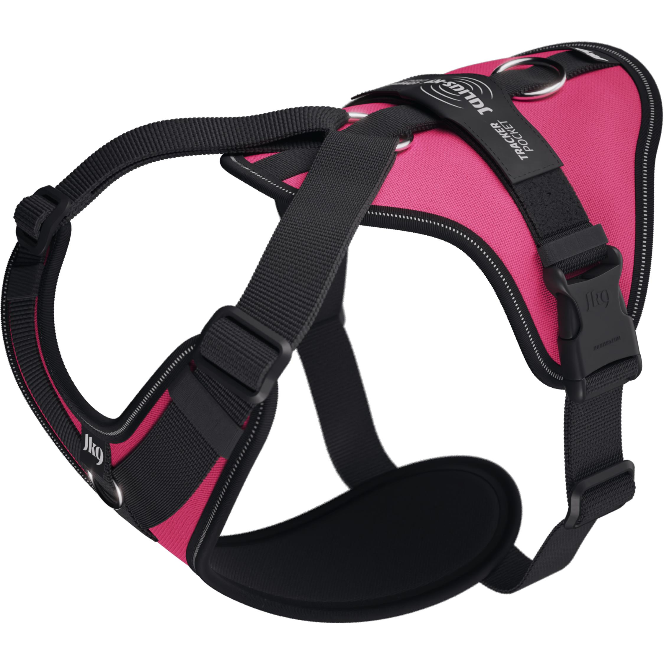 Meilleurs prix pour Julius-K9 K9 Longwalk light sele w/trackerpocket,Dark pink,L (L, Chien, Général), Collier + laisse