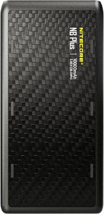 Actual product image Nitecore NB Plus 10000mAh Waterproof Energy Bar Powerbank (10000 mAh, 22.50 W)