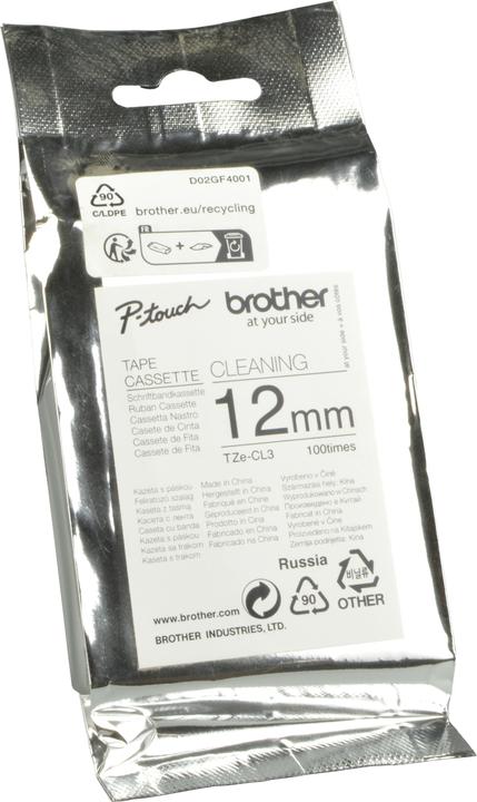Produktbild Brother Tzecl3 12-Mm-Bandkassette (Kopfreinigung) (1.20 cm, Schwarz)