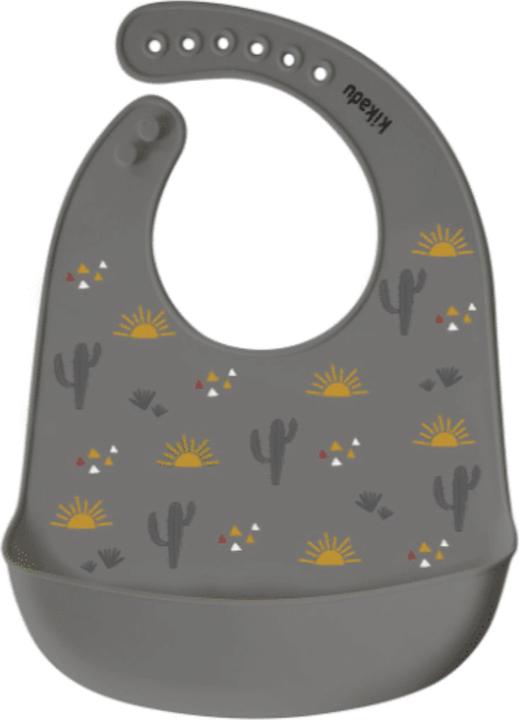 Produktbild Kikadu Silikon-Lätzchen Zebra