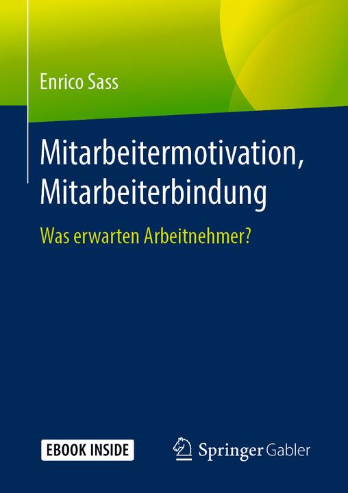 Actual product image Mitarbeitermotivation, Mitarbeiterbindung (German, Enrico Sass, 2019)
