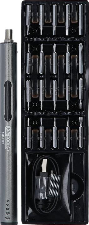 KS Tools Werkzeuge-Maschinen GmbH Feinmechanik-USB-Akku-Schraubendreher (500.7195)