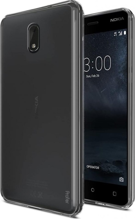 Immagine prodotto Screenguard Nokia 3 Custodia flessibile in TPU trasparente (Nokia 3)
