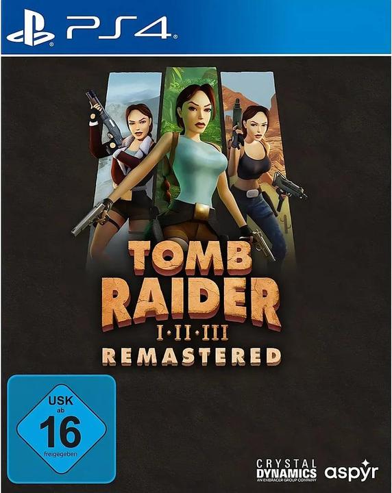 Actual product image Aspyr Tomb Raider 1-3 PS-4 Remastered (PS4, DE)