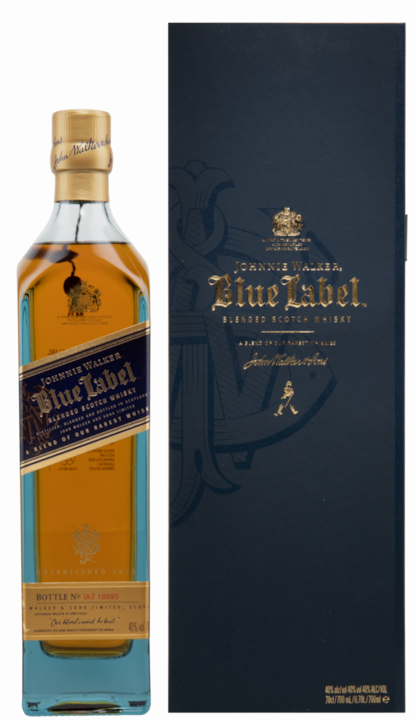 Image du produit Johnnie Walker Label bleu (Whisky mélangé, Scotch Whisky, 1 x 70 cl)