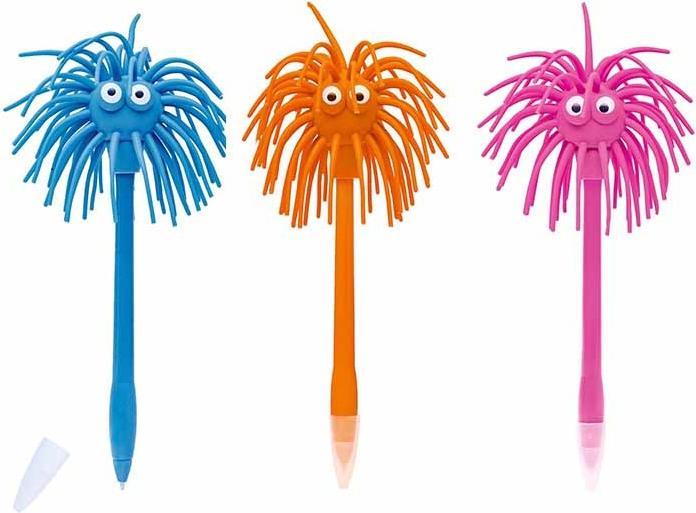 Produktbild Kugelschreiber Monster Glow in the Dark (Blau, Orange, Pink)