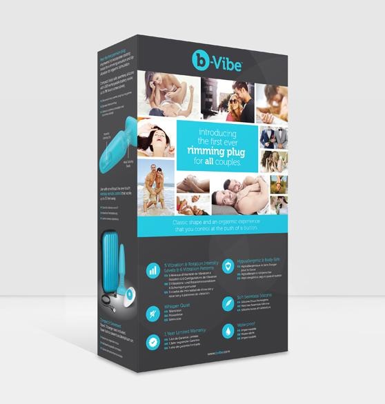 Actual product image Shots Rimming Remote Control Plug Teal