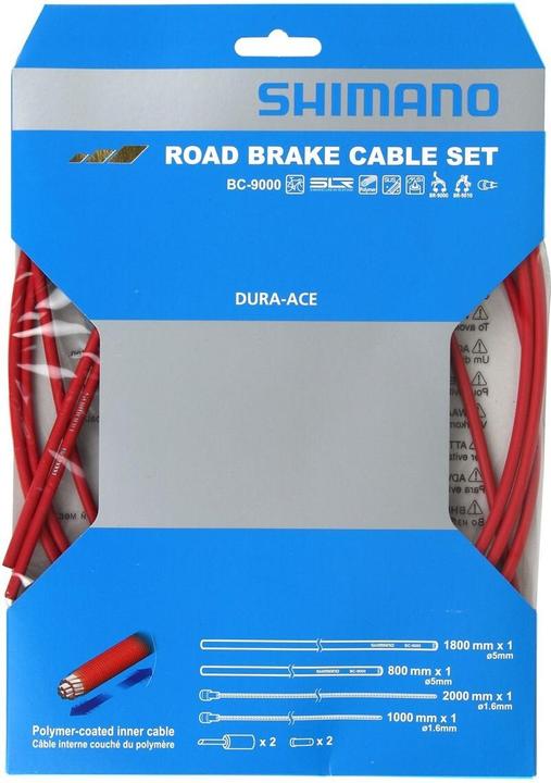 Productafbeelding Shimano Dura-Ace BC-9000 remkabelset