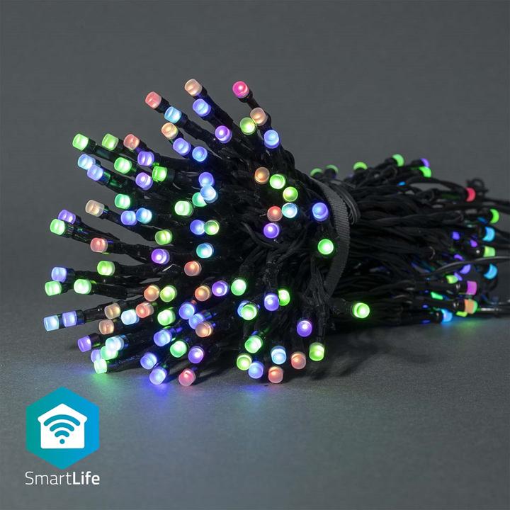 Actual product image Nedis SmartLife Decorative LED | Wi-Fi | RGB | 84 LED's | 10 m | Android™ / IOS (10 m)