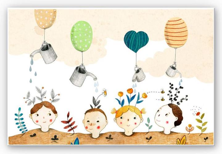Image du produit Trenddeko Loske - Maternelle (100 x 70 cm)