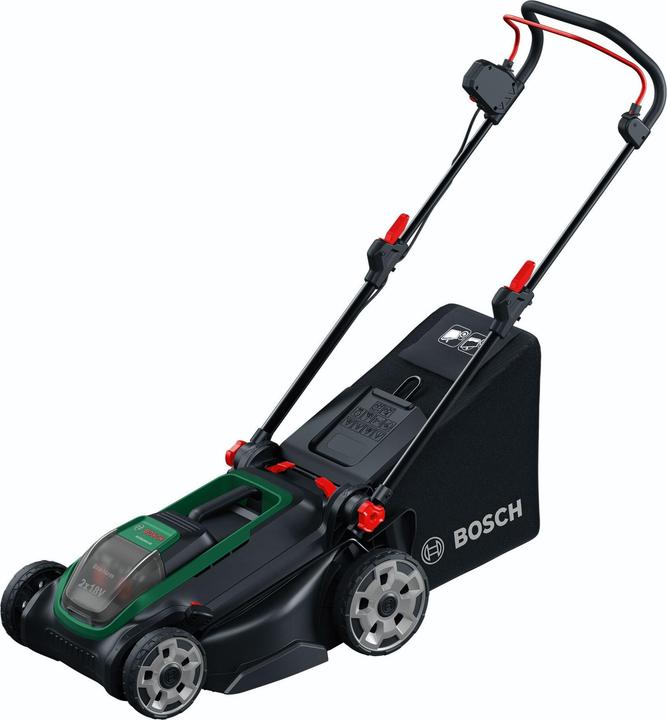 Bosch Hausgeräte Rotak 18V-43 Set Akku-Rasenmäher (Rechargeable battery operated)