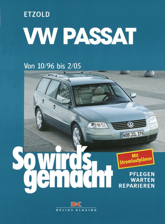 Image du produit VW Passat von 10/96 bis 2/05 (Allemand, R�diger Etzold, 1998)
