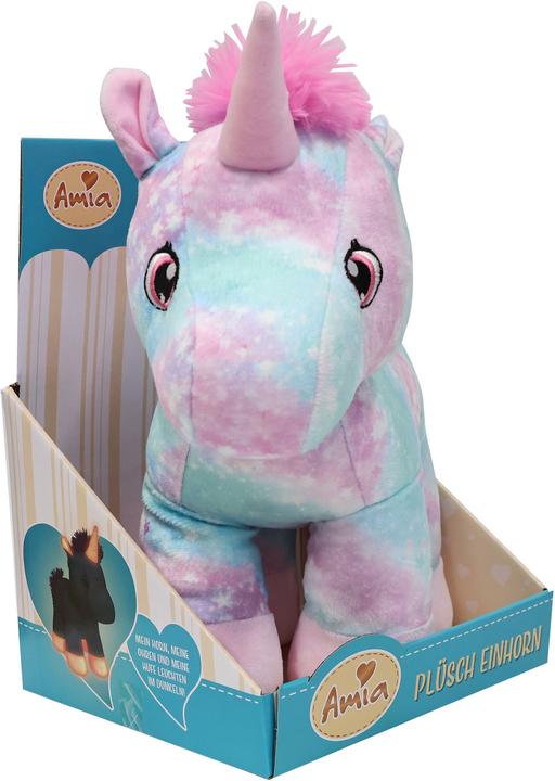 Image du produit Amia Peluche licorne Glow in the Dark, 30 cm (30 cm)