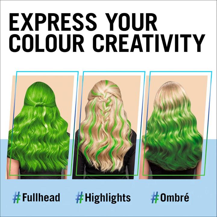 Actual product image Schwarzkopf Live farba do włosów 024 Vivid Green (Vivid Green)