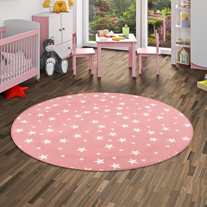 Immagine prodotto Snapstyle I bambini giocano con il tappeto a stelle (200 x 200 cm)