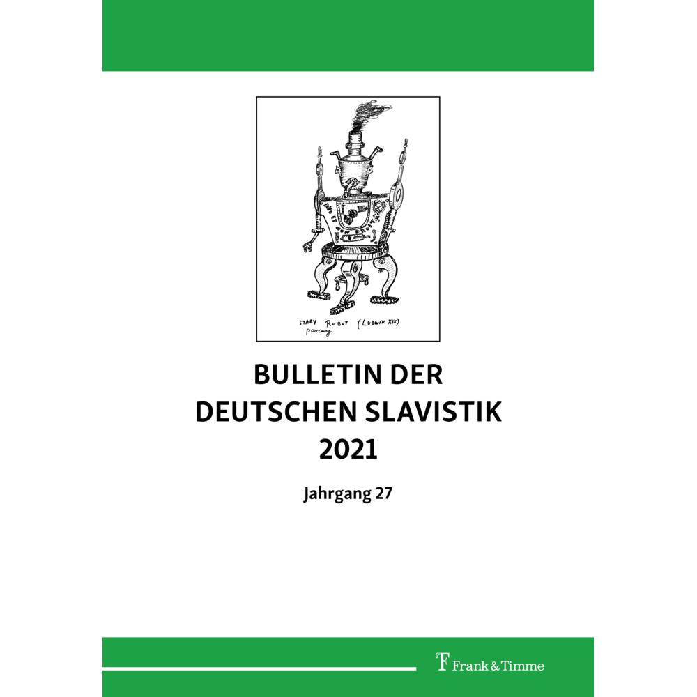 Bulletin der Deutschen Slavistik 2021, Fachbücher von Daniel Buncic